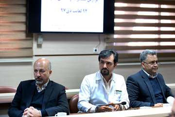 هیات رئیسه دانشگاه علوم بهزیستی و توانبخشی در بیمارستان توانبخشی رفیده